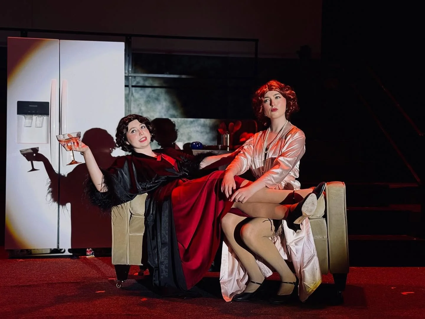 Stumble along to the theatre to catch this magnificent production of The Drowsy Chaperone! This Thursday &amp; Friday, July 24-25 at 8pm at Valley Pres!! One &ldquo;cannoli&rdquo; hope you&rsquo;ll be there! 🍸🥖
