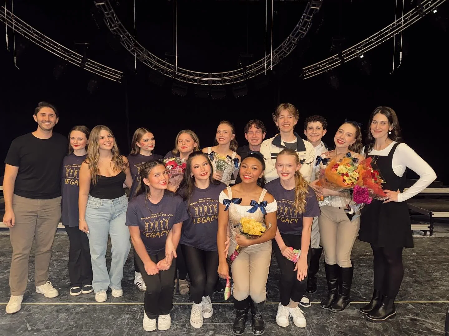 What a night!! Sweet as pie and shining with Legacy. Couldn’t be prouder of our Encore crew in Broadway Under the Stars!! 🍰✨