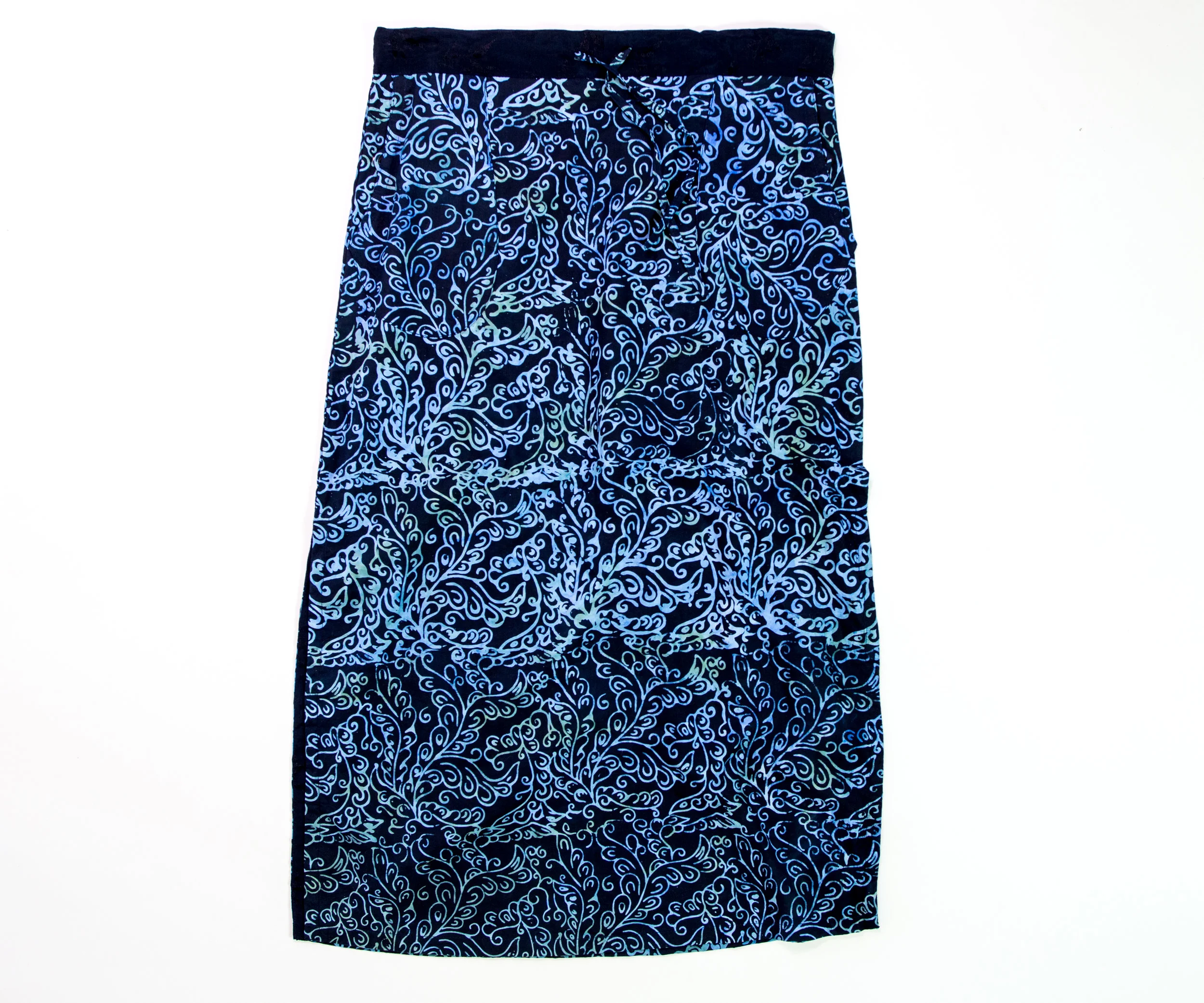 Festival Skirt - Long - Midnight Blue Swirl