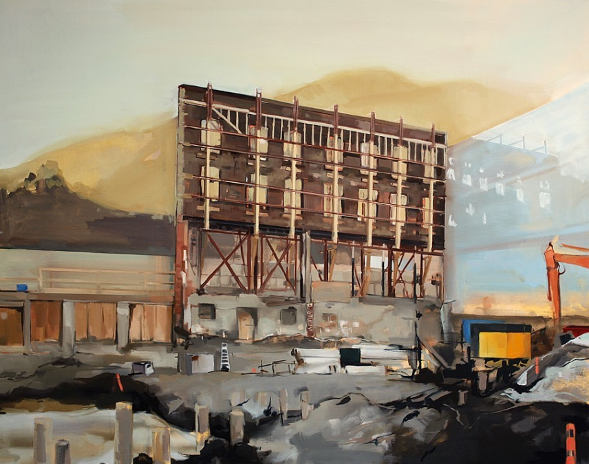 Andrea Kastner, The One That Got Away, 2013, Oil on Canvas, 38" x 48"