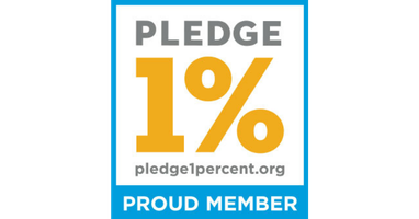 Proud Member of the 1% Pledge