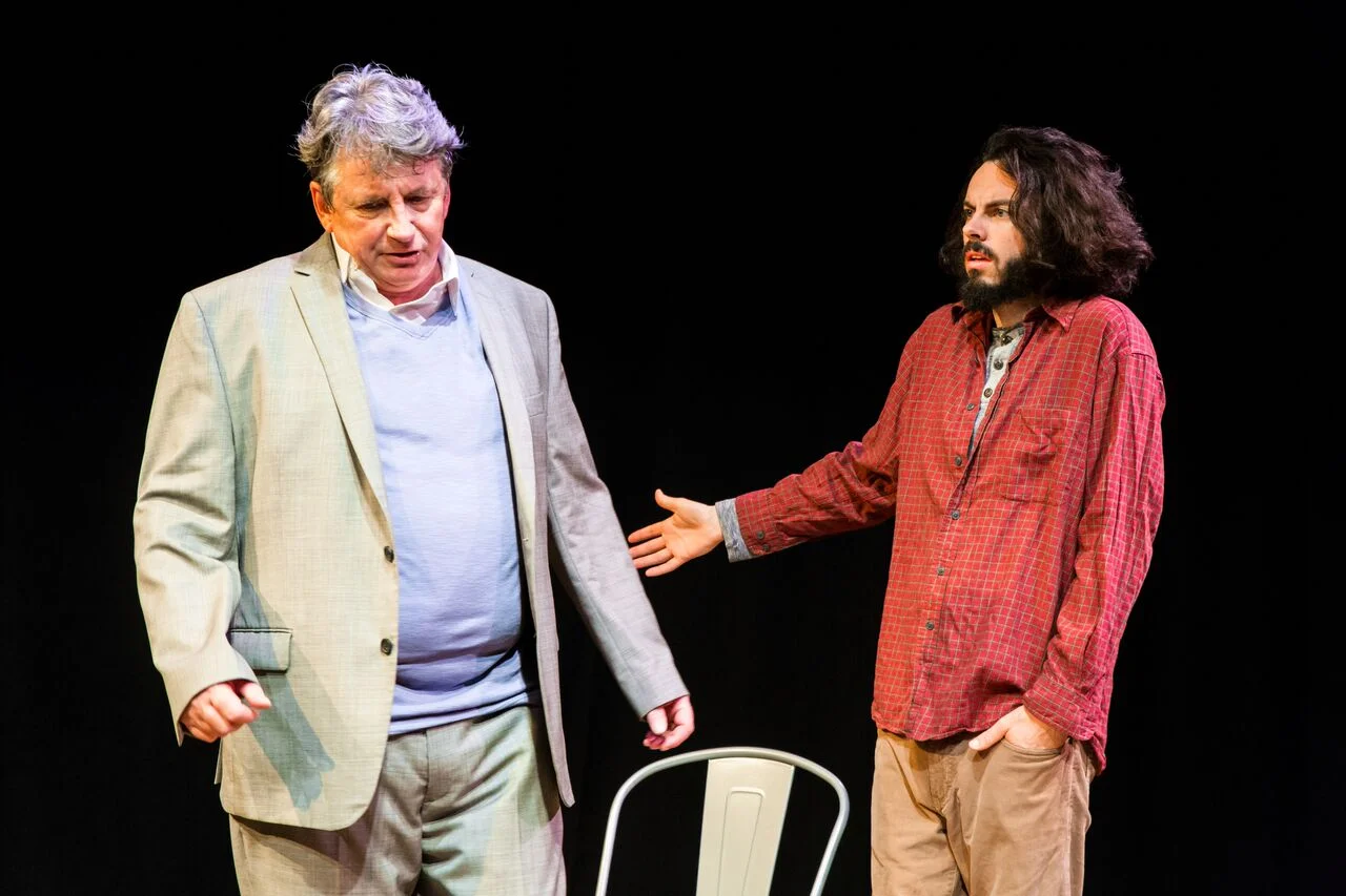 L to R: Terrence Montgomery as Tom and Sean Shannon as Paul