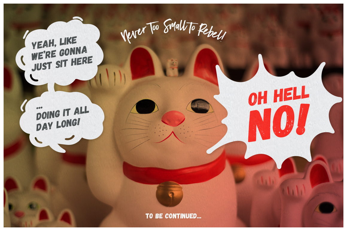 Eccentric Speech Bubbles Vector Pack