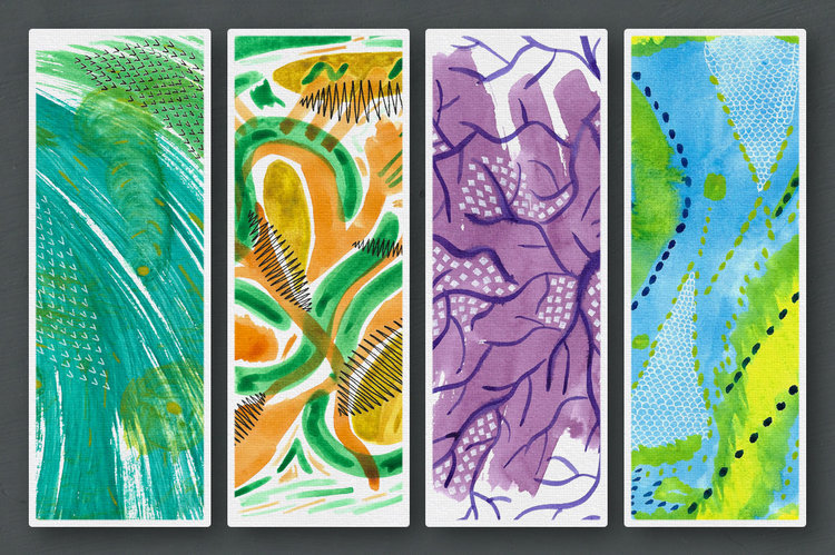 Abstract Watercolor Textures vol. 2