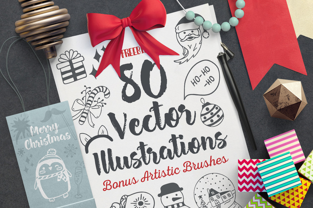 Cozy Christmas Vector Set