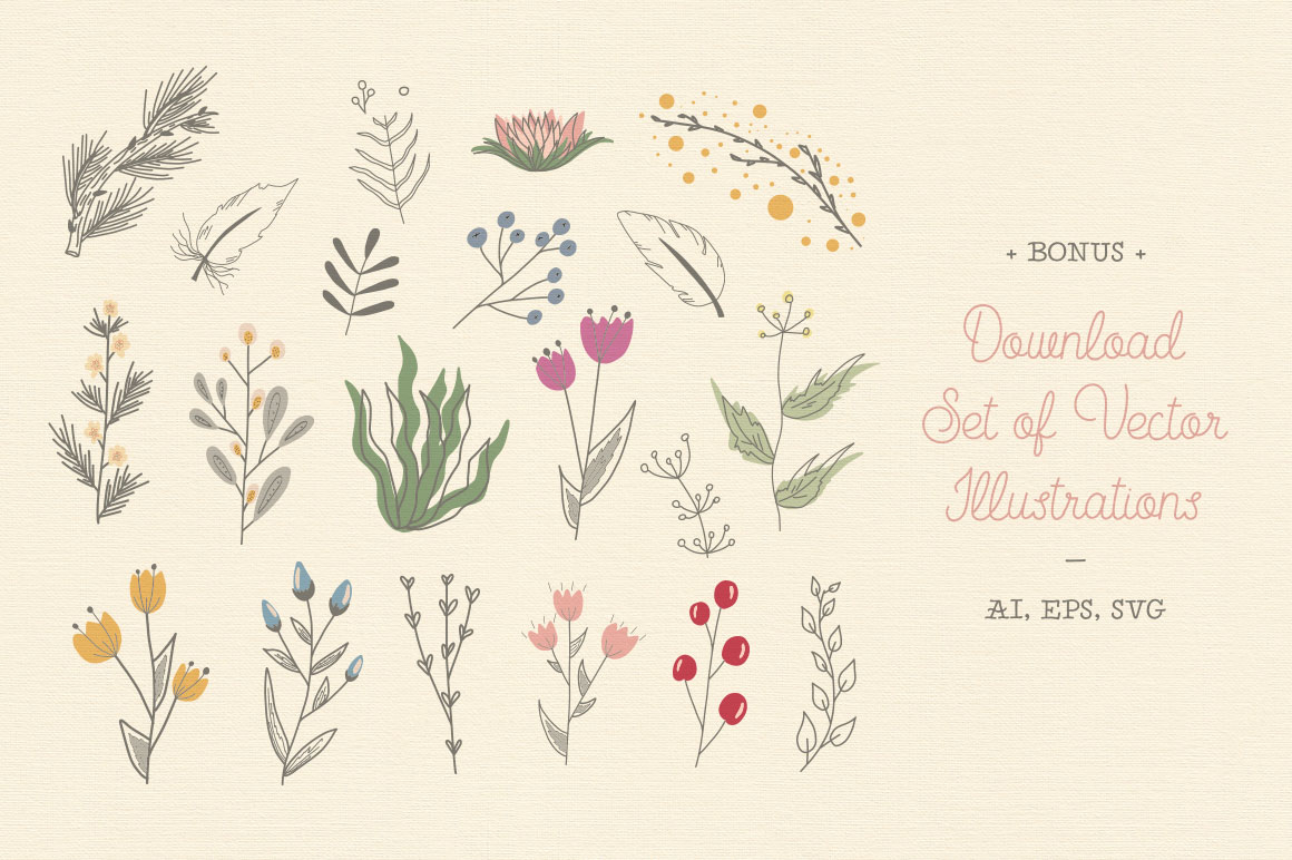 Free Download: Floral Pattern Brushes For Illustrator