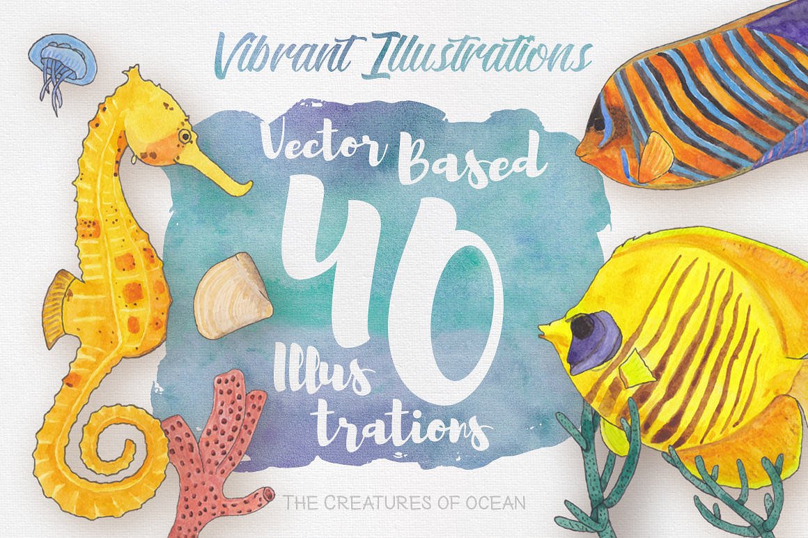 Watercolor Creatures vol.3