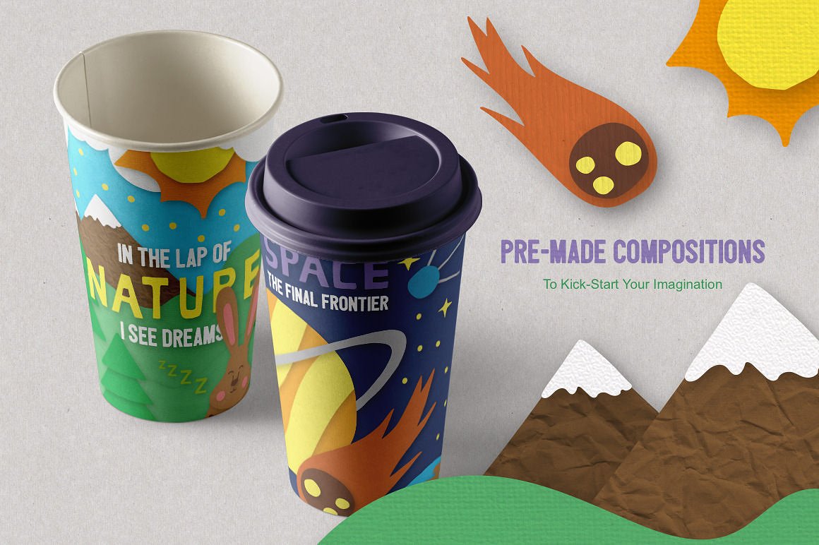 Paper Kingdom For Illustrator