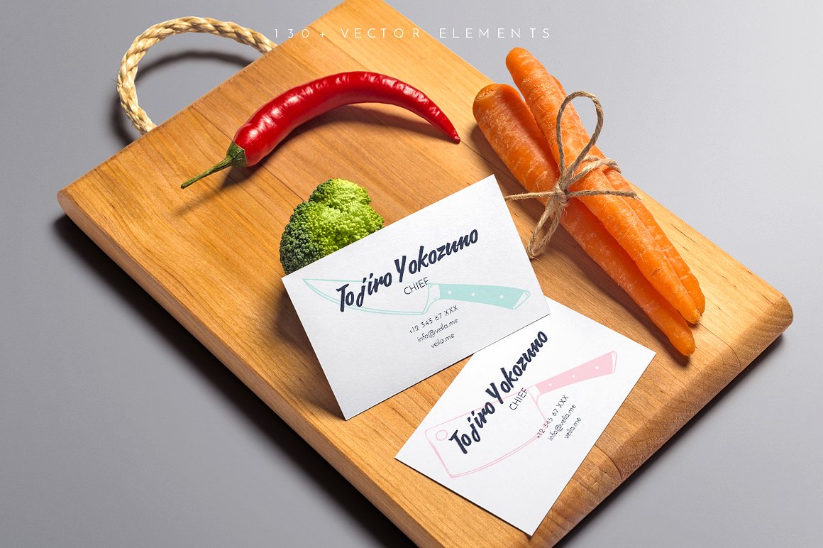 Ratatouille Sketched Vector Set