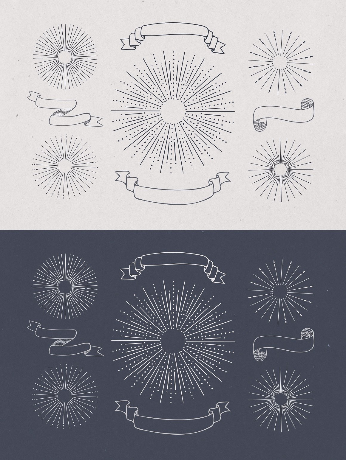 Ratatouille Sketched Vector Set