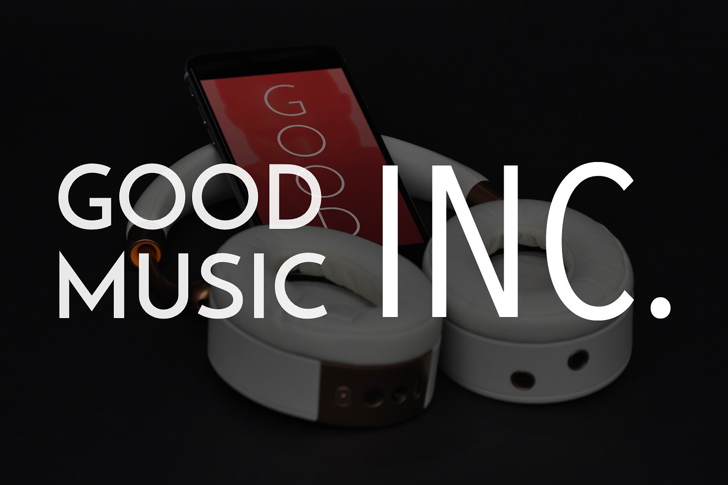 GOOD MUSIC INC. Mockup Set