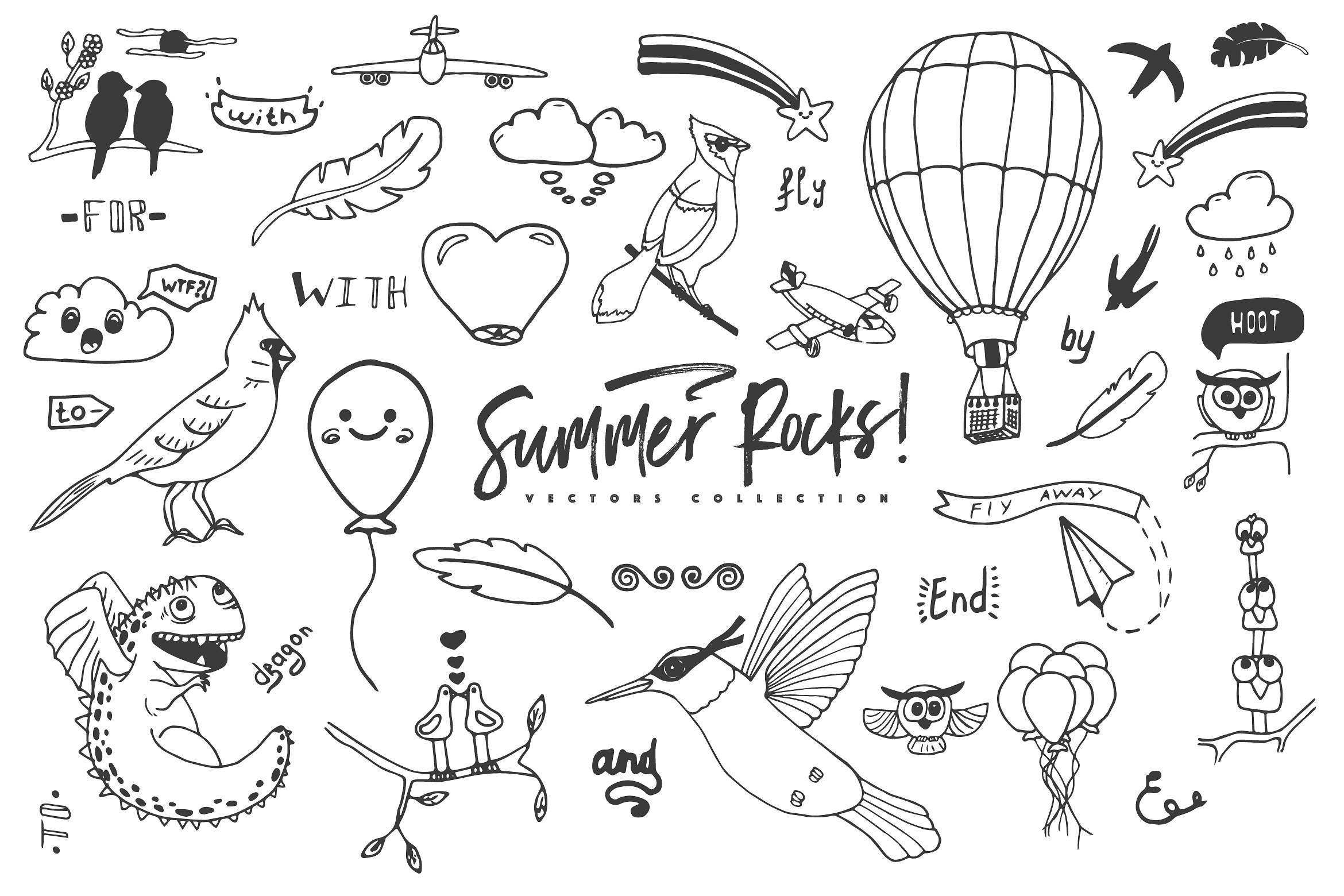 Summer Rocks! Vectors Collection