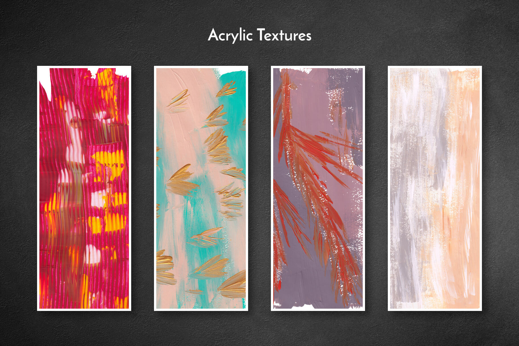 Abstract Acrylic Graphic Pack