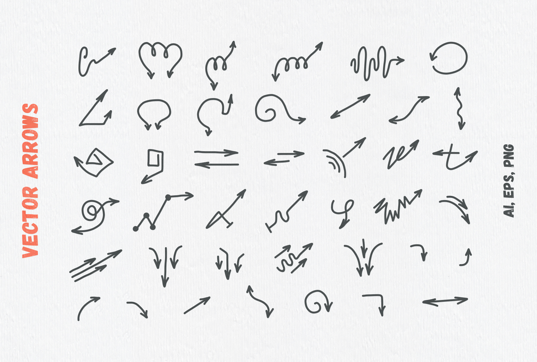 Arrow Head: Pattern Brushes & Vector Arrows