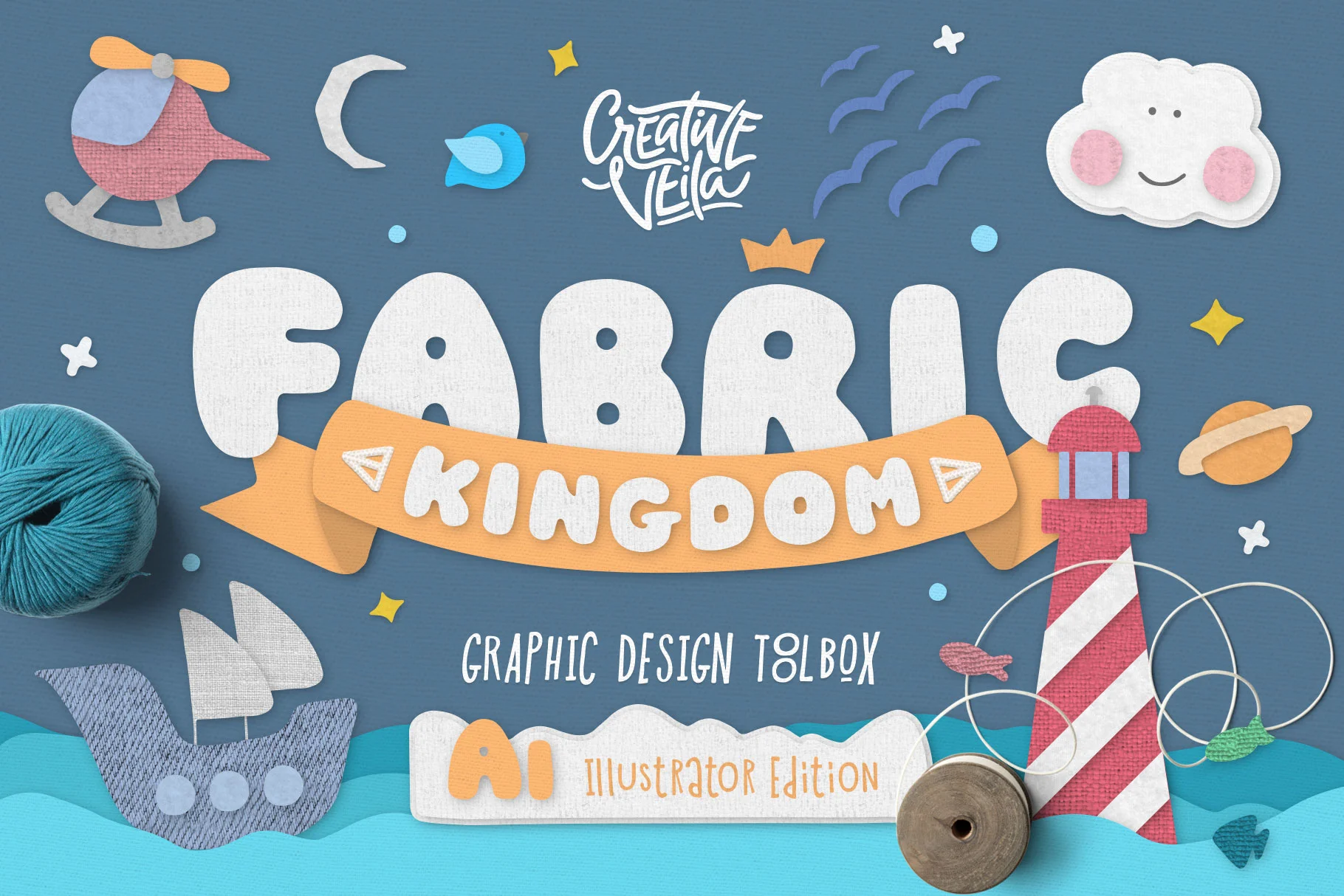 Fabric Kingdom for Illustrator