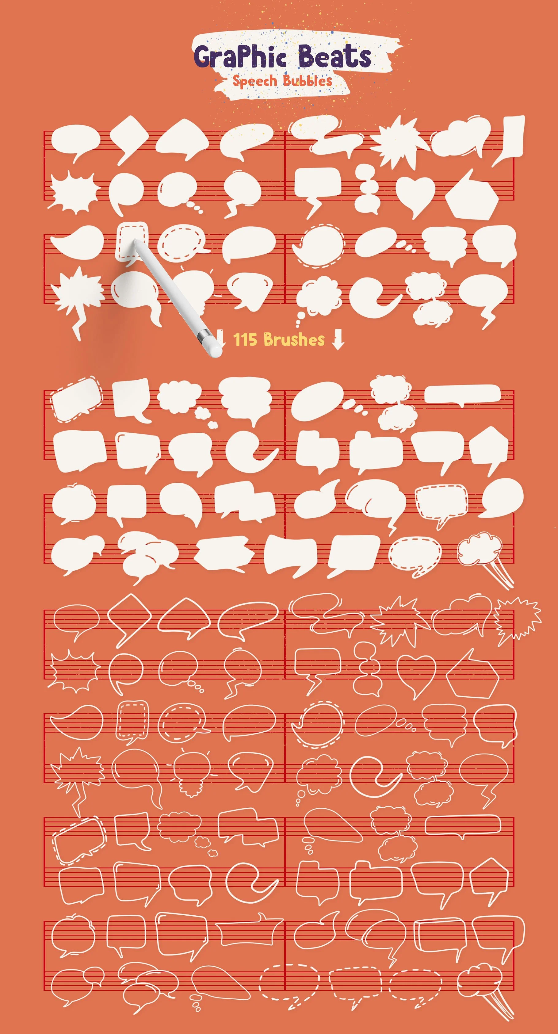 Graphic Beats: Brushes for ProCreate