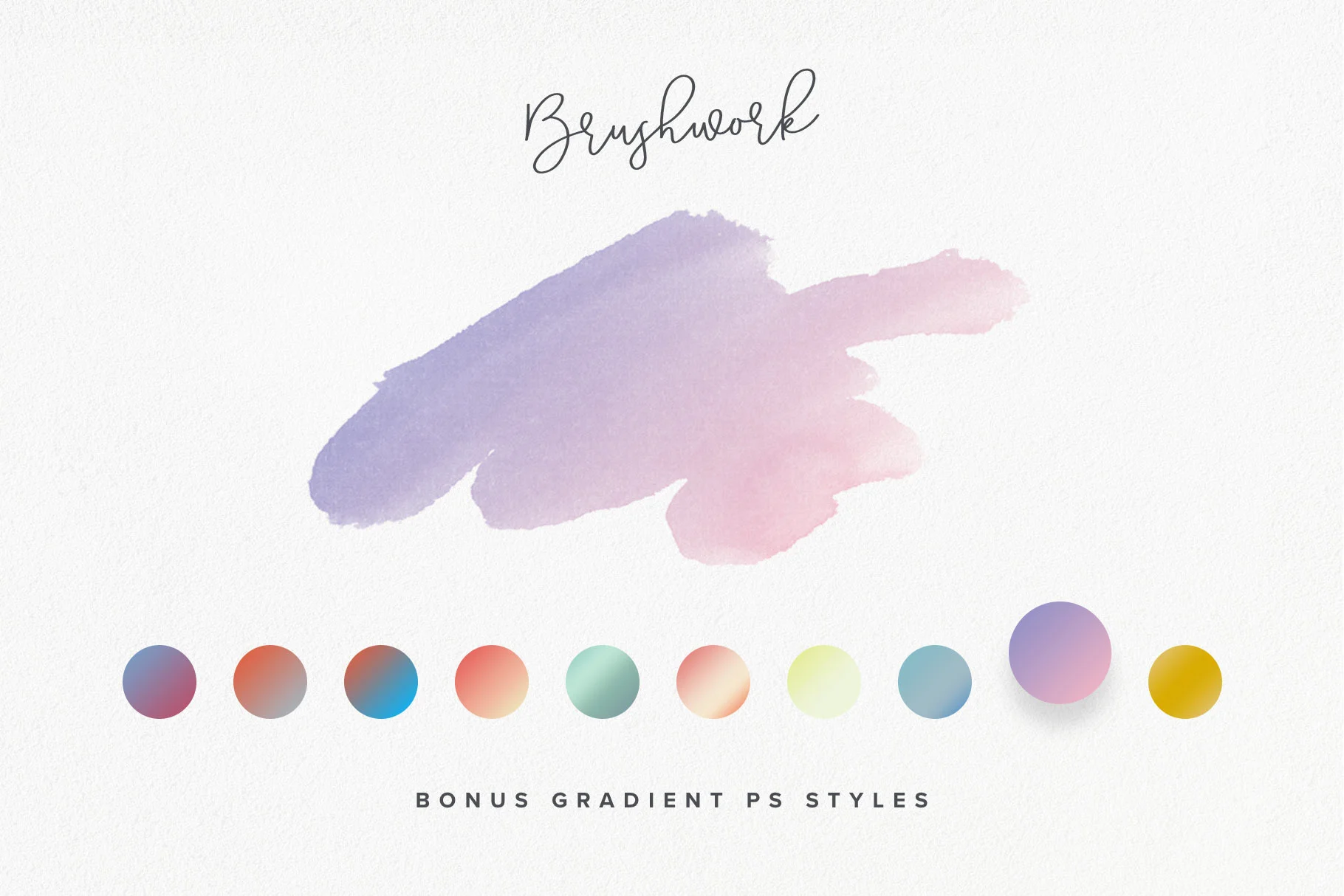 Brushwork: artistic Procreate & Photoshop brushes