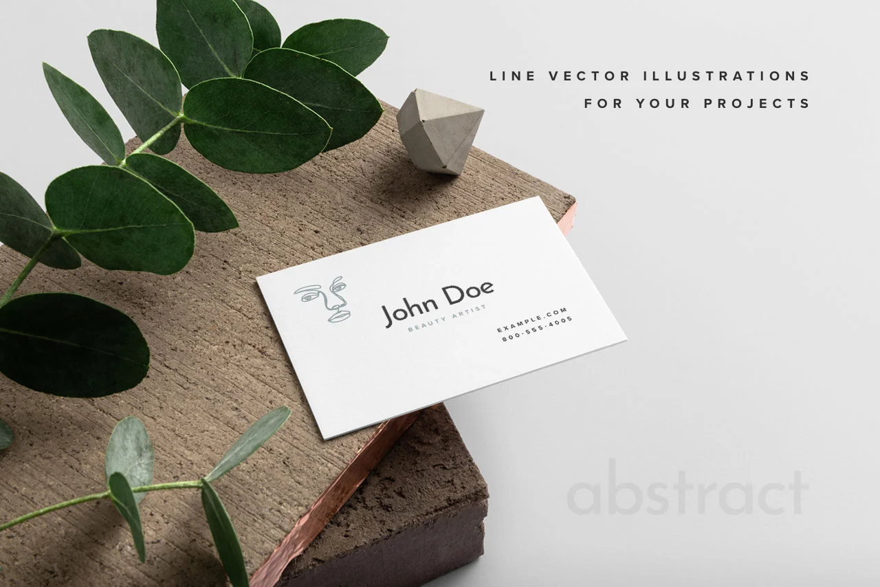 Lineart Abstract Vector Illustrations