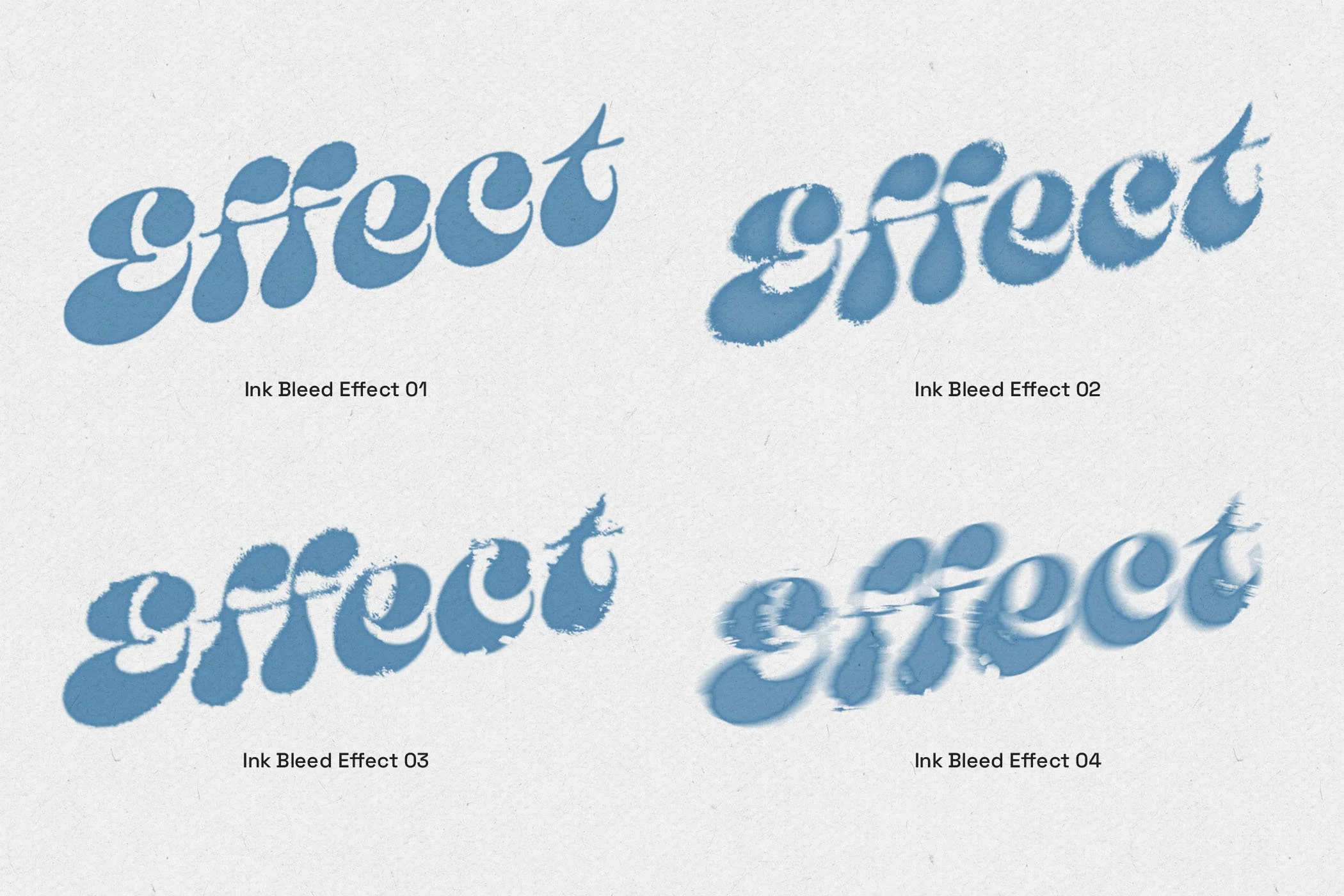 Ink Bleed Effects & Stamp Mockups