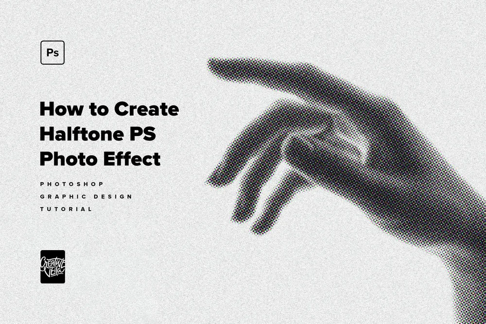 Creative Veila – How to Create Halftone Photo Effect in Photoshop Tutorial