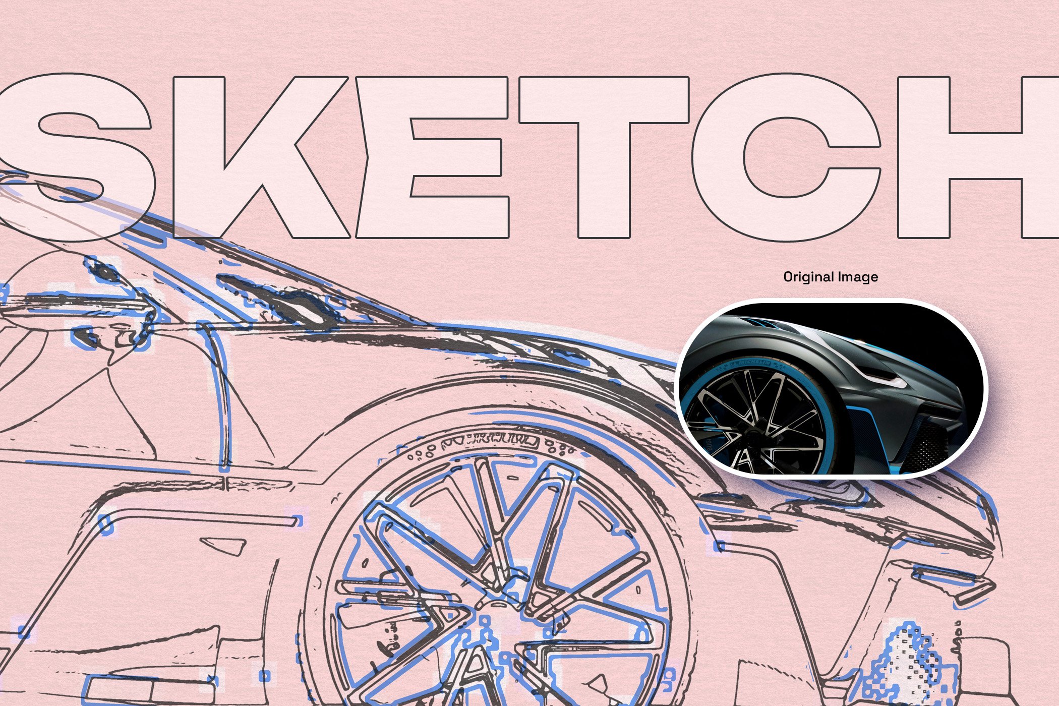 Creative Sketch Photo Effect