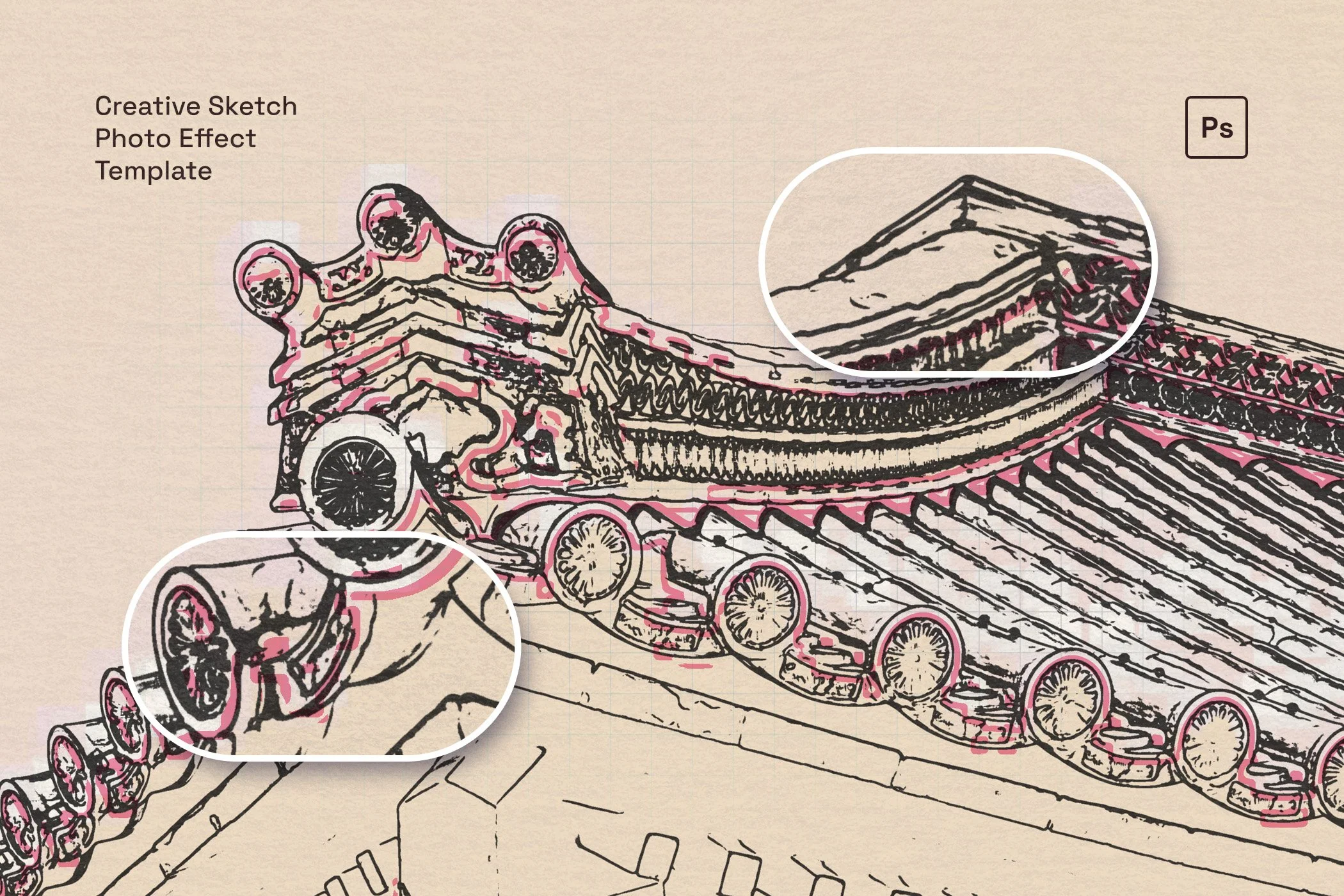 Creative Sketch Photo Effect