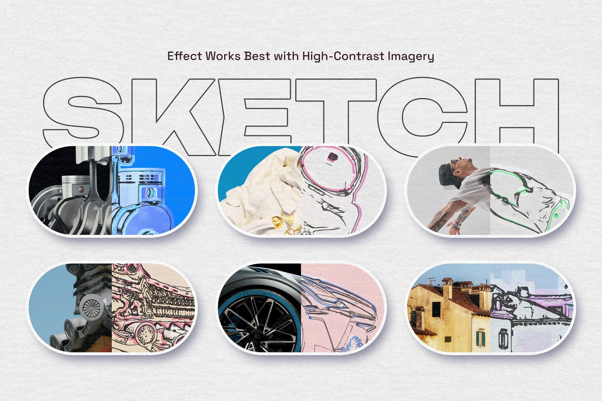 Creative Sketch Photo Effect