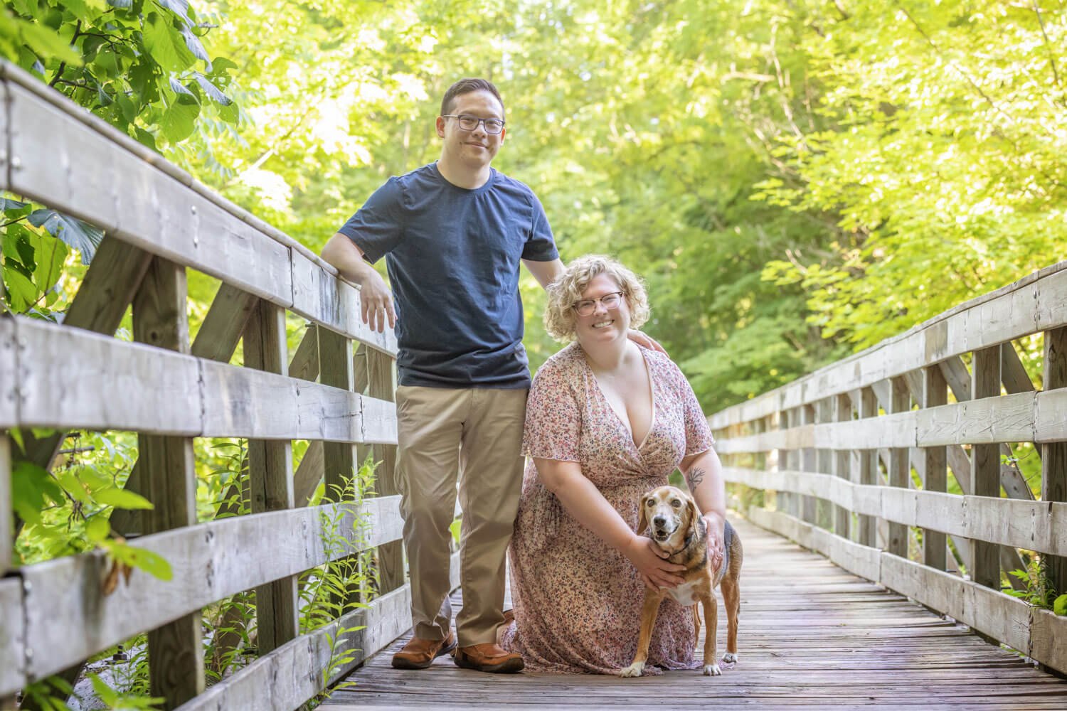 dog and family photography in Milton, ON