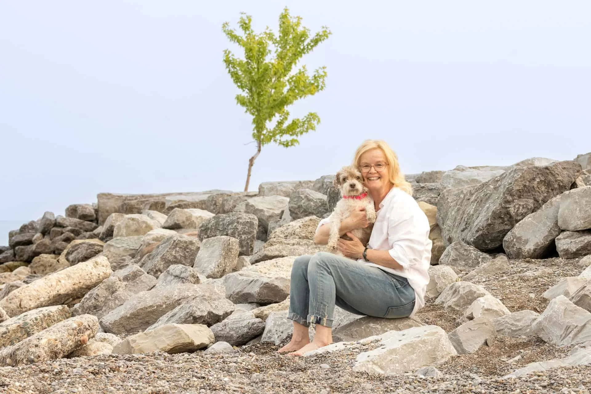 Pet photography at Toronto Beaches