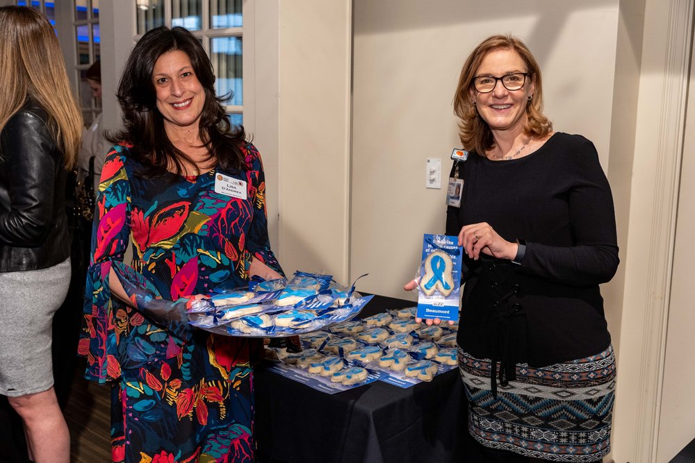  Beaumont sponsors brought branded cookies for the crowd. 