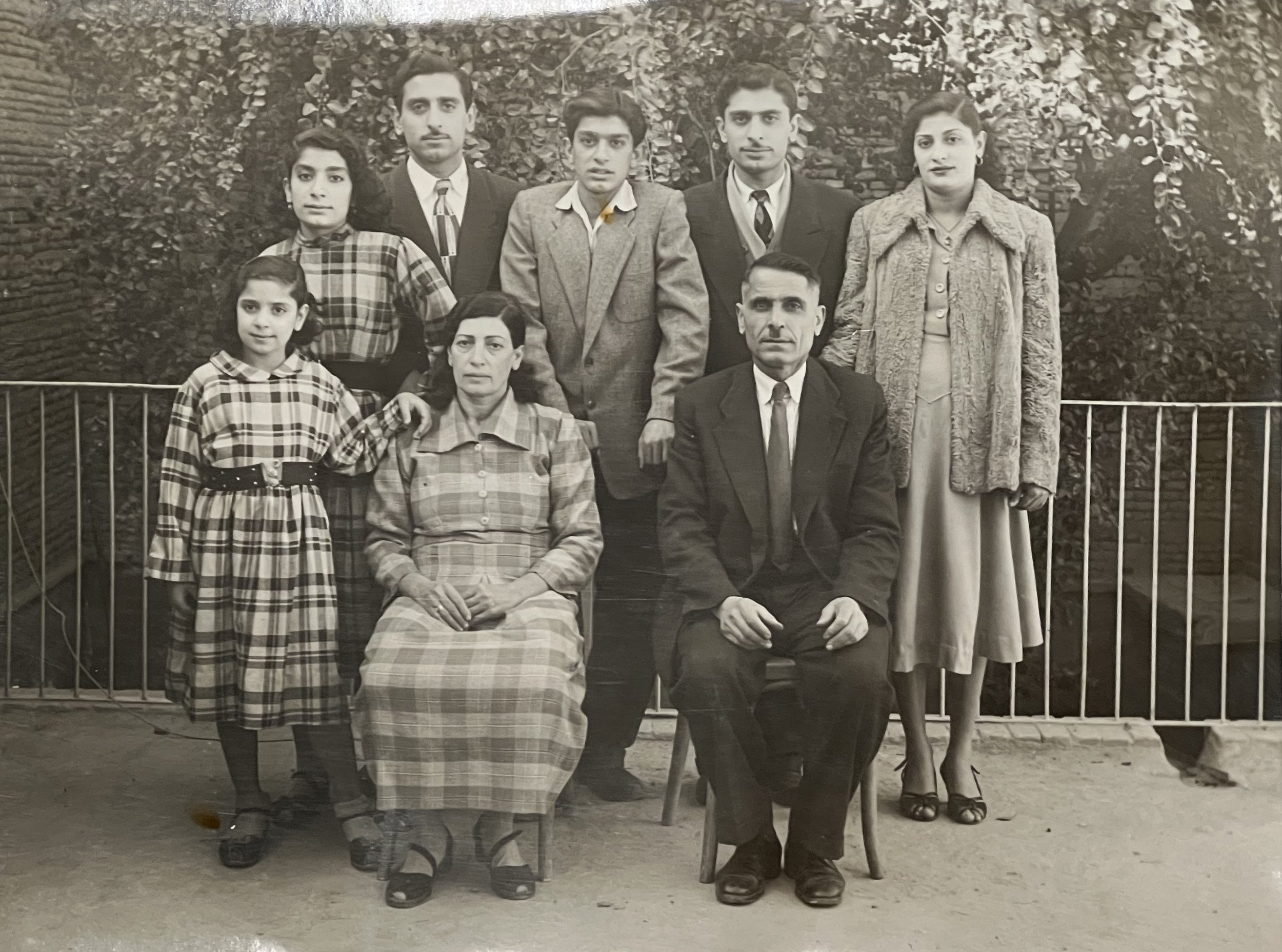 The Atto Family in old Baghdad 1953.jpeg