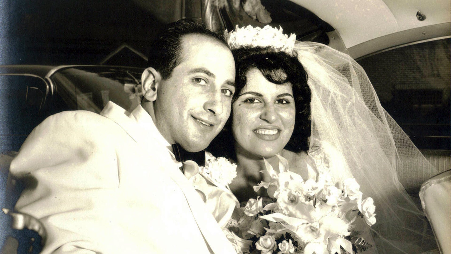 Ramzy and Amira on their wedding day in 1961. 