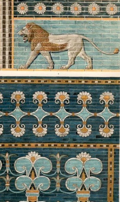 Chamomile Flower and Colors on Ishtar Gate.jpg