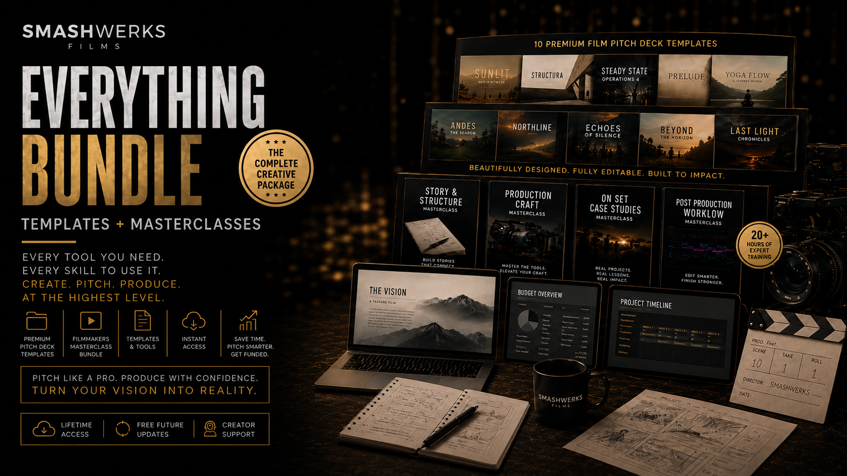 Everything Bundle | Templates + Masterclasses