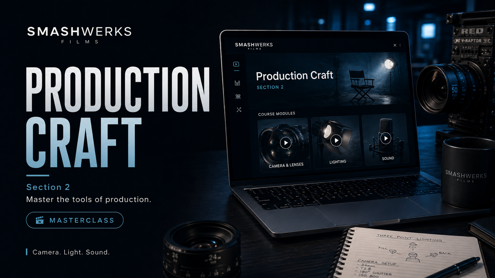 Filmmaking Masterclass, Volume 1 | Section 2: Production Craft