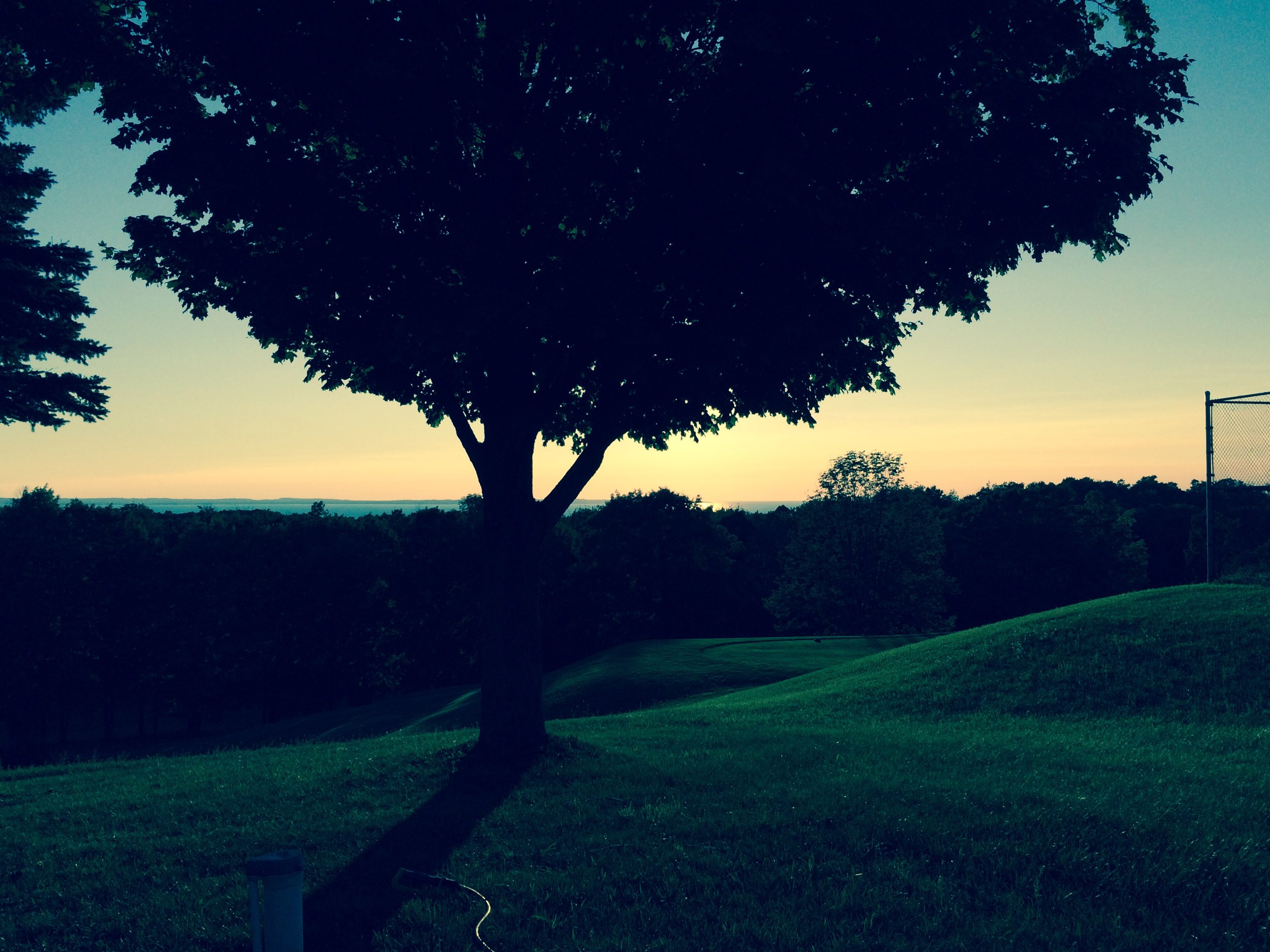 Morning stillness near Elsworth, MI