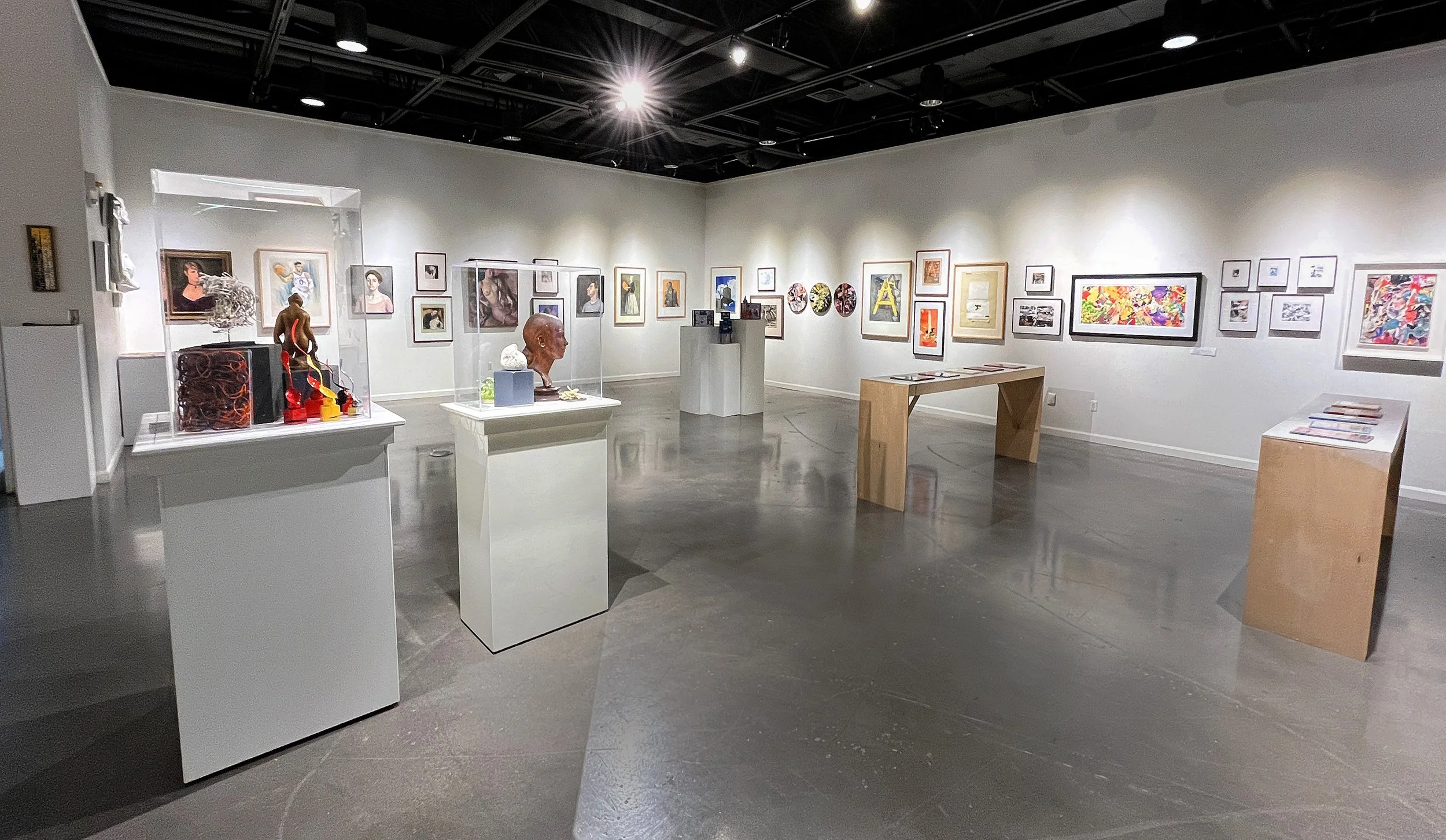   Transformations: From Art School to Art World – Stephen, Ted, and J. Theo Johnson , Edgar Heap of Birds Family Gallery, Department of Visual Art, University of Kansas, Lawrence, Kansas, October 27–November 8, 2025. The exhibition brought together t