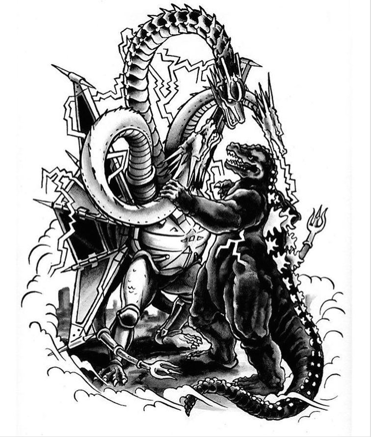 Godzilla vs. Mecha King Ghidorah