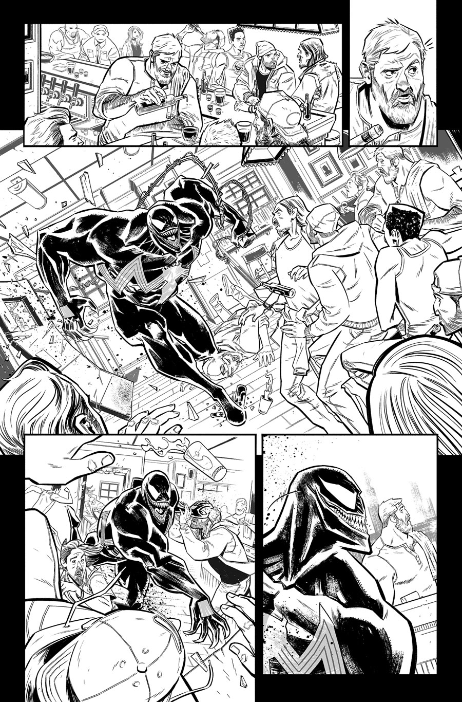   Venom Annual #1  Writer:  Jeff Loveness  Artist:  Tigh Walker   MARVEL,  2018 