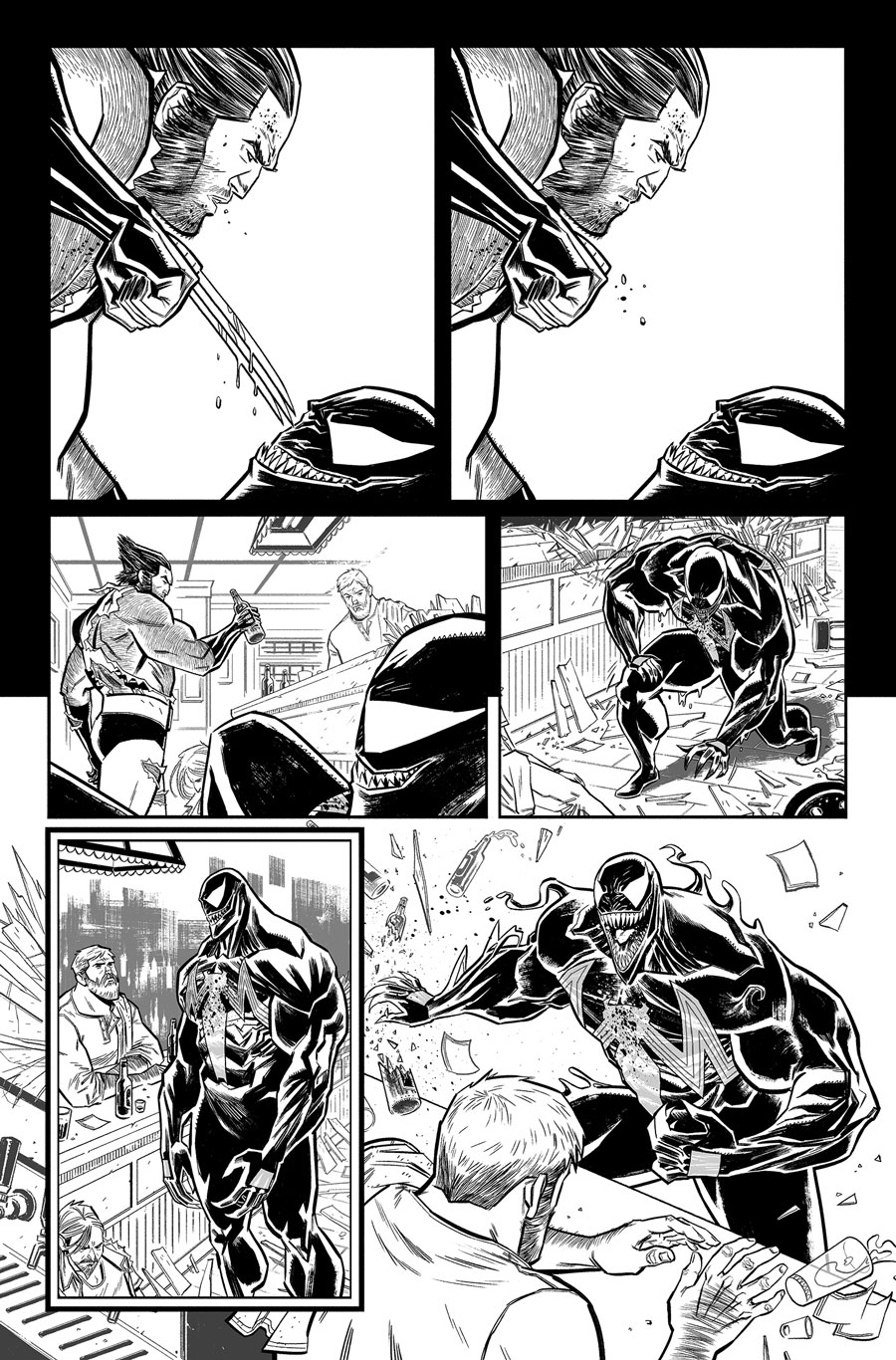   Venom Annual #1  Writer:  Jeff Loveness  Artist:  Tigh Walker   MARVEL,  2018 