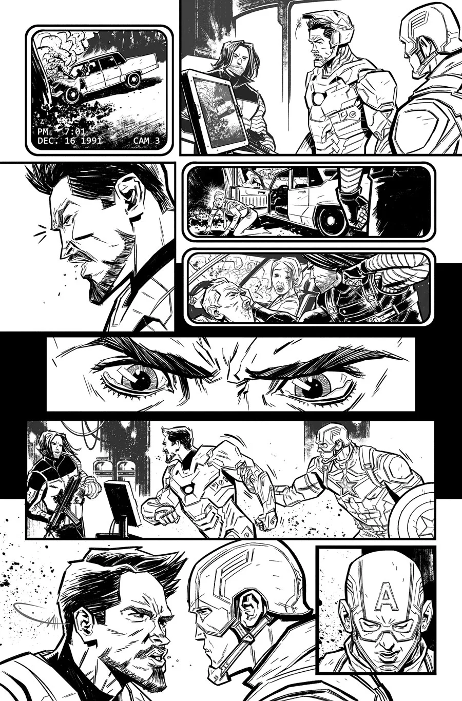 Avengers Infinity War Prelude #1 Writer: Will Corona Pilgrim Artist: Tigh Walker MARVEL, 2017