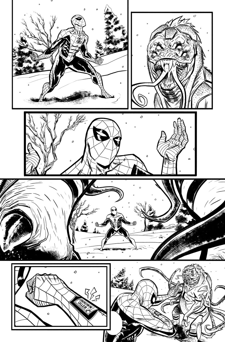   Spider-Man/Deadpool Monsters Unleashed #1  Writer:  Joshua Corin  Artist:  Tigh Walker   MARVEL,  2017 