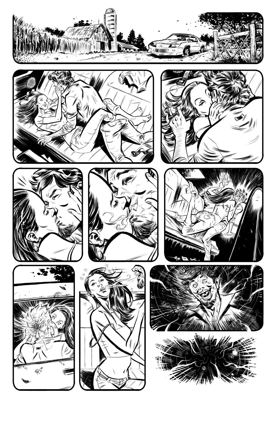 Lost Girl Prologue Writer: Navid Khavari Art: Tigh Walker BEDLAM INK, 2010