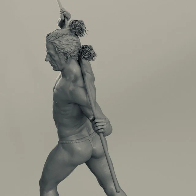ZBrush sculpt - From Scott Eaton's Digital Figure Sculpture Course