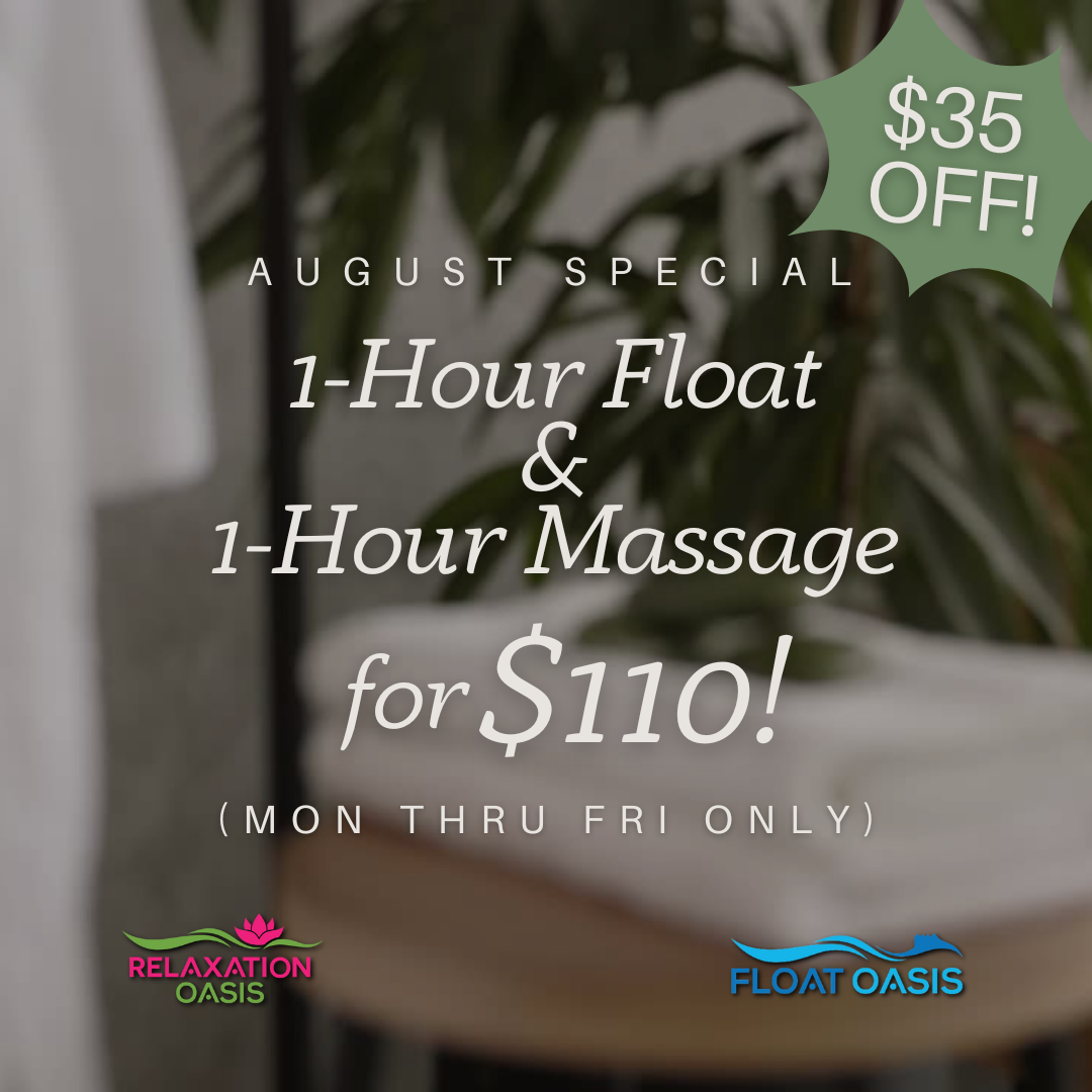 Specials — Float Oasis Spa | Milwaukee Brookfield Waukesha