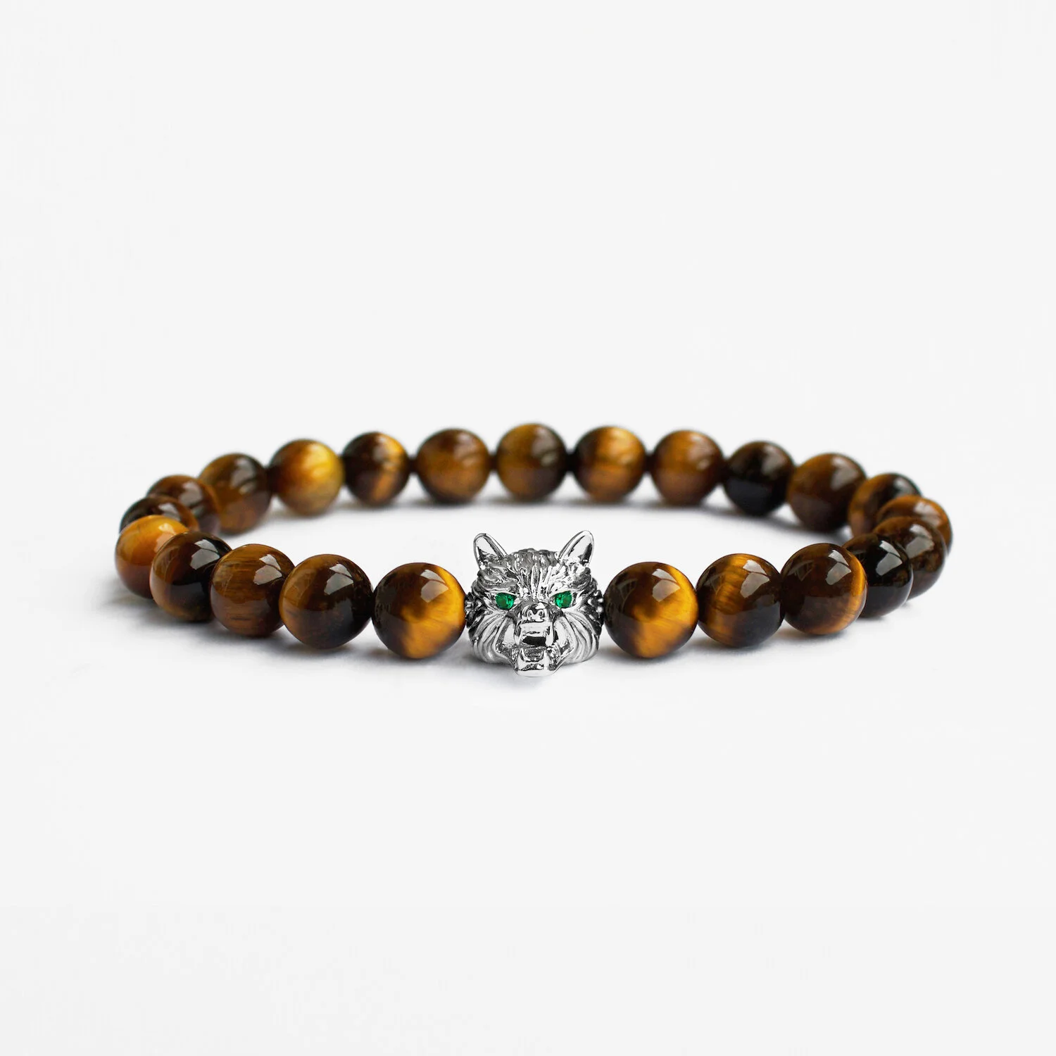 Tiger Eye Wolf Head Bracelet 1.jpg