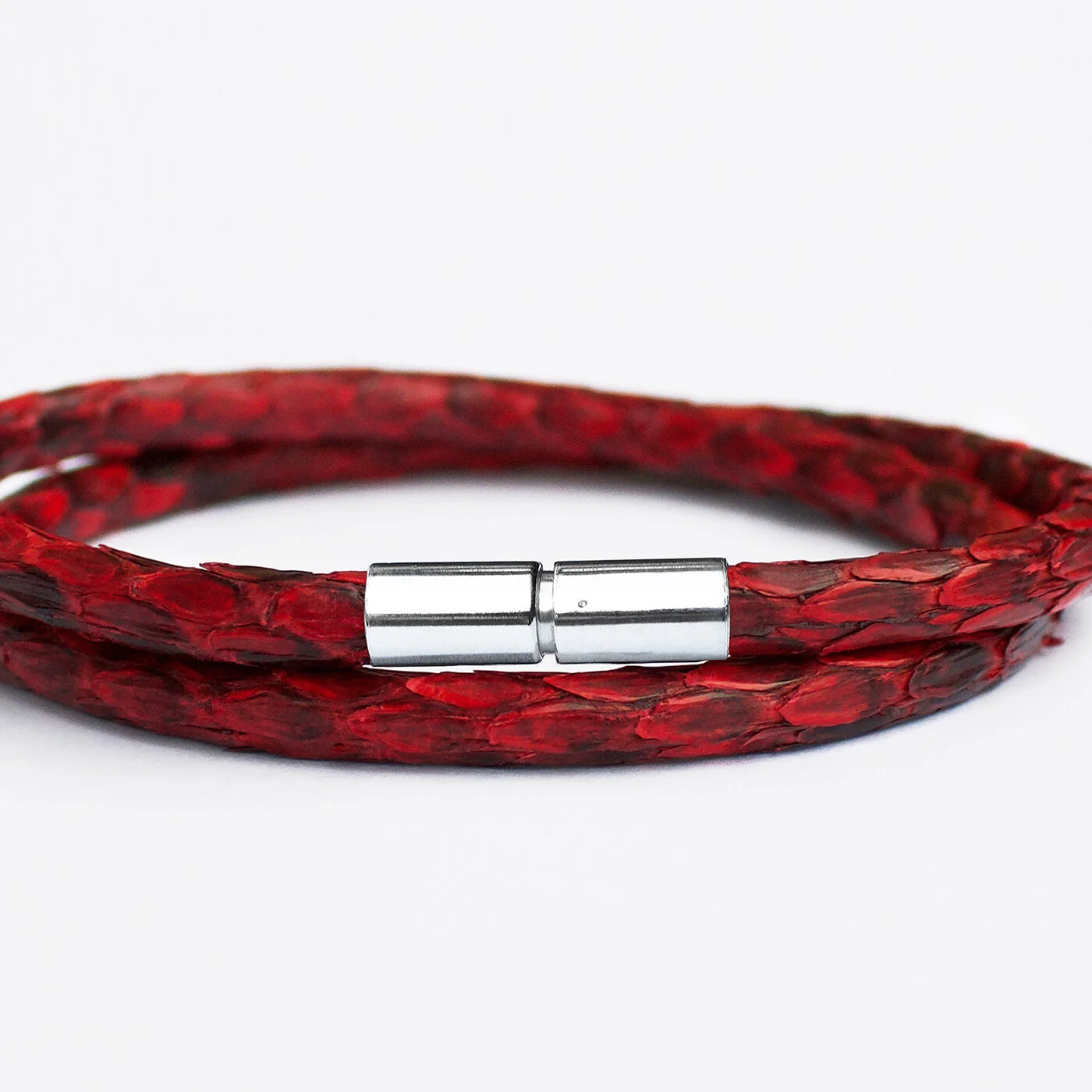 Blood Python Leather Bracelet 2.jpg