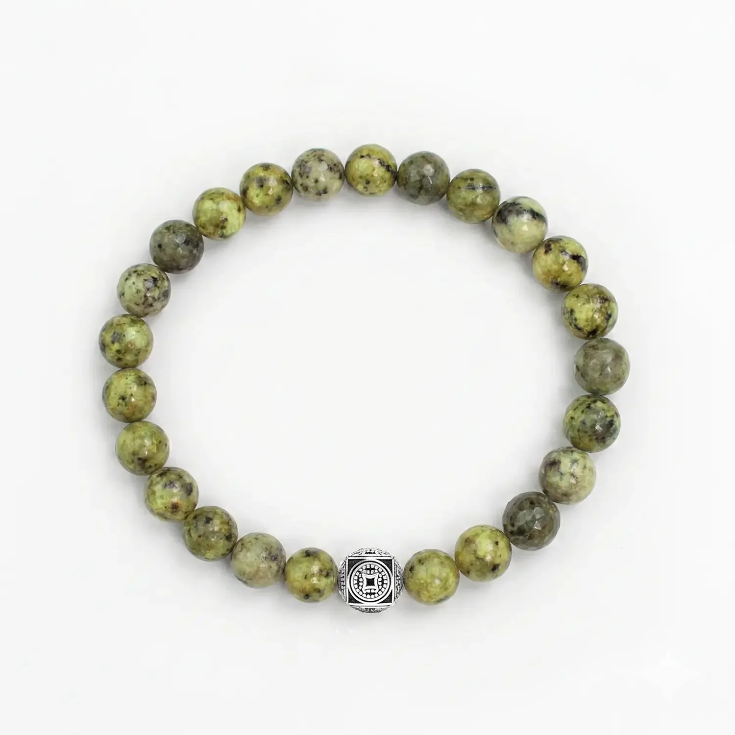 Honeycomb Jasper 8mm Bracelet 02.webp