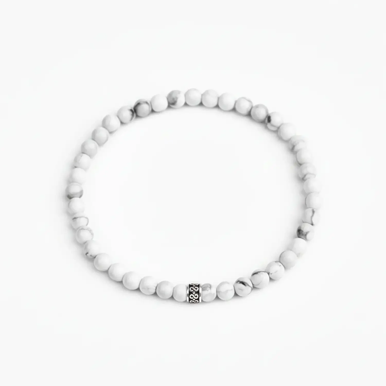 Snow 4mm Silver Bracelet 02.webp