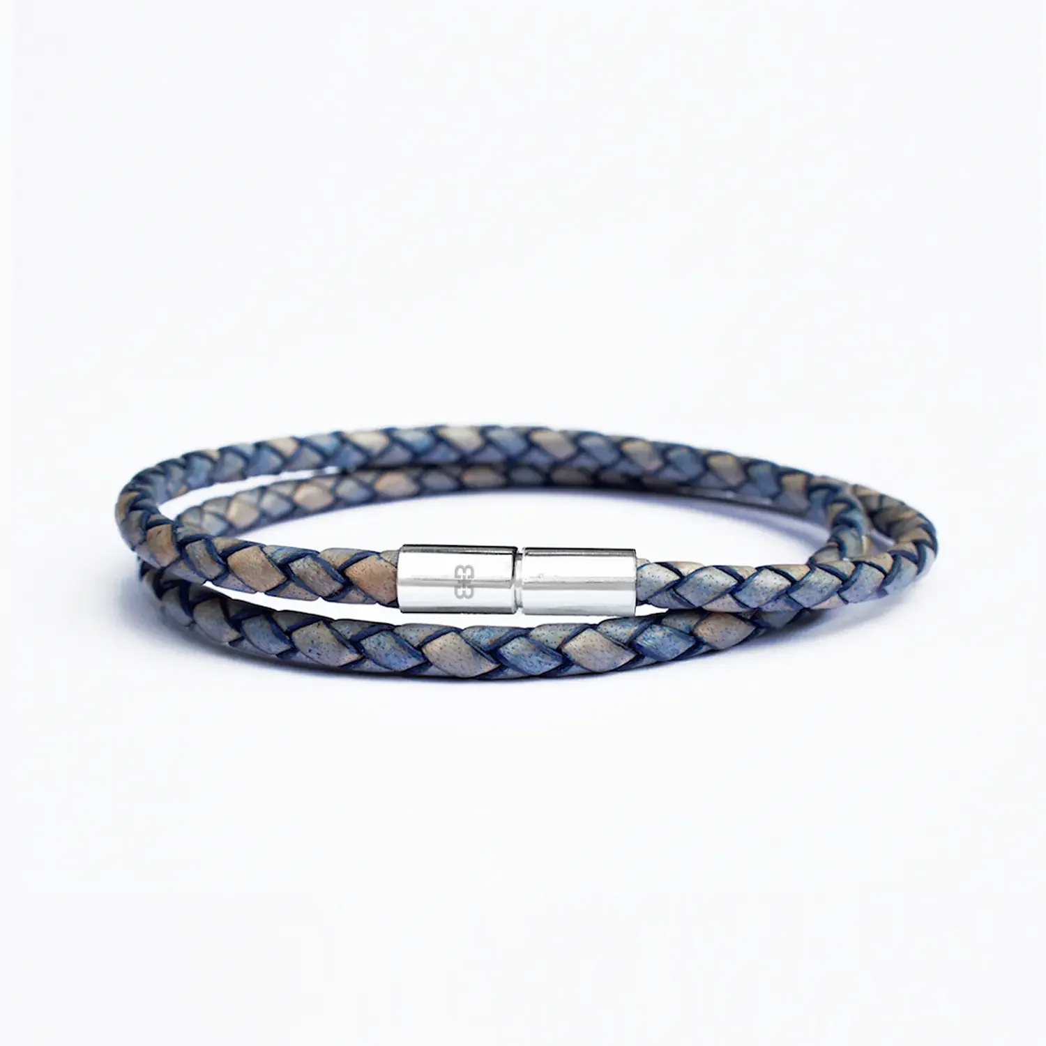 Aegean Braided Leather Bracelet